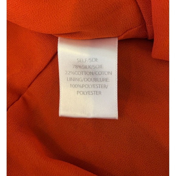 Tanya Taylor Red Printed Zora Dress Size 6 City Cocktail - Picture 5 of 10